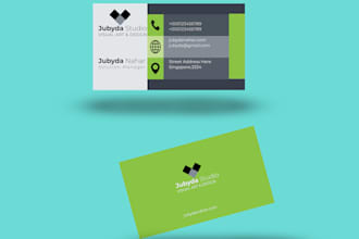 make for you an elegant business card for enriching business