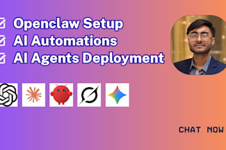 do openclaw installation, ai automations, and deploy any ai agents