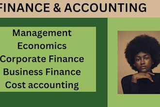 do accounting, finance economics, financial statements, auditing and bookkeeping