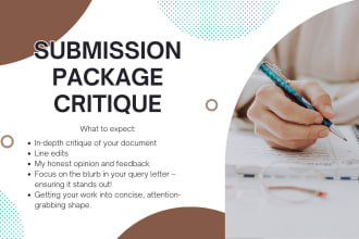 critique your query submission package
