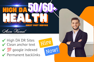 publish high da health guest post with dofollow backlinks