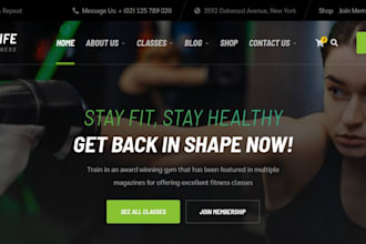 design health and fitness shopify store health and fitness dropshipping store