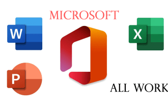 do evrykind of microsoft office , ms word, exel, and powerpoint projects