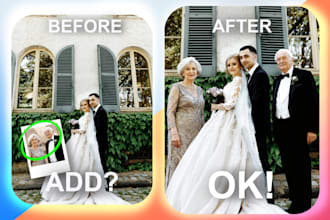 add, remove or replace objects or people from your photo