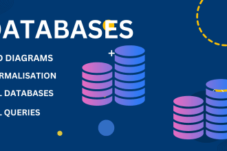 do sql database design, erd, normalization, ms access query assigments