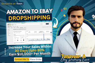 do expert amazon to ebay dropshipping SEO listings