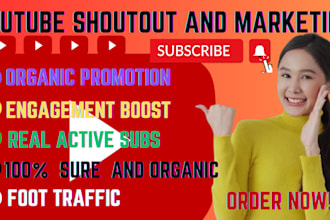 shoutout your youtube channel consistently to gain massive audiences