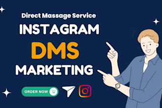 send instagram dm to targeted people, direct message growth marketing