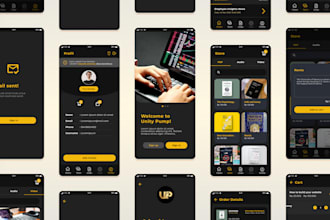 make mobile apps UI design with figma