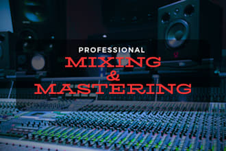 professionally mix and master your rock song