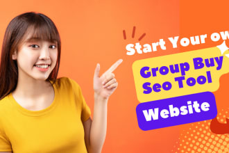 developed group buy seo tool website with cloud access