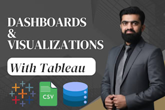 create interactive tableau dashboards and reports
