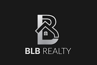use my creative ideas to create an incredibly real estate or home logo design