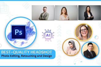 photo editing the best quality headshot retouch or ai headshot
