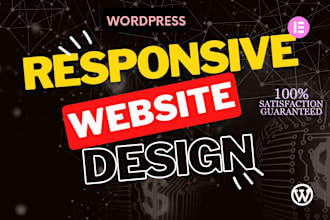 develop a stunning wordpress website or ecommerce store design