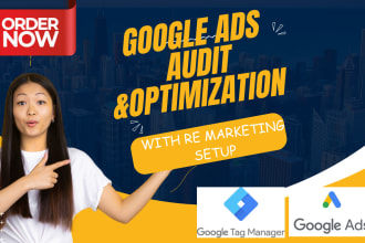 setup google ppc  ads audit optimization expert