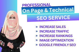 optimize on page technical SEO and website audit
