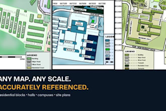 georeference your scanned or raster maps with precise coordinates