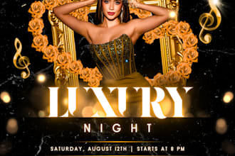 design night club party flyer event, bar, party, flyer dj
