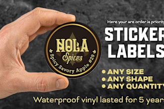 print your product label stickers