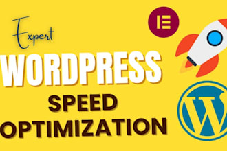 wordpress speed optimization to improve page speed and performance