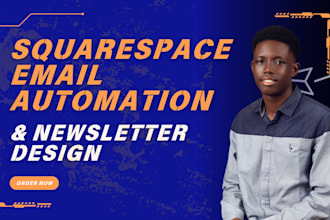 setup squarespace email marketing sqs email automation newsletter design