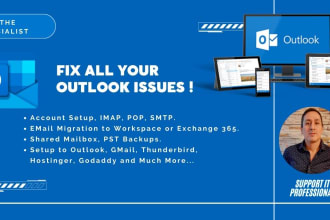 your microsoft outlook 365 email issues quickly