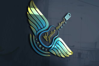 design modern music, radio, hip hop, rock, podcast, dj, tv, entertainment logo