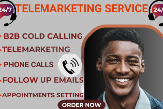 do b2b cold calling, telemarketing, lead generation