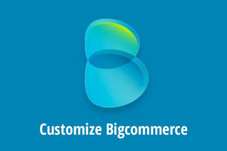 edit or customize your bigcommerce store