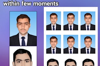 create a passport size photo from any photo