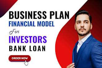 write an investor ready business plan with financial model for startups