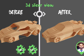 expertly repair, edit, and split stl and obj files for 3d printing