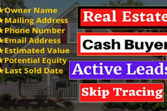 do real estate cash buyers and motivated sellers leads