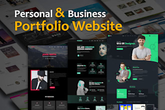 design a professional wordpress portfolio website for freelancers and creatives