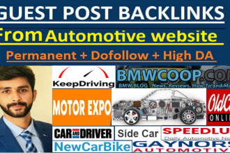 do guest post automotive site