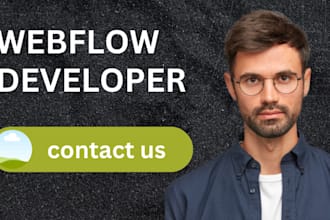redesign, update or fix webflow website