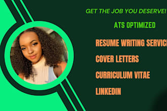 professionally write, research n revise urgent resume, CV, and cover letter