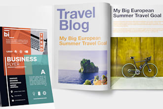 design corporate brochure, booklet and company profile pdf