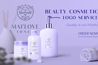 design 4 logo for makeup, skincare and any beauty industries