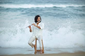 compose calming flute music ideal for meditation and relaxation