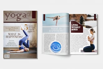 design a nice PDF, ebook and magazine with adobe indesign