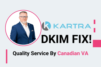 fix kartra dkim dmarc spf email authentication to improve email deliverability