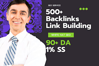 provide off page SEO service via authority dofollow backlink link building