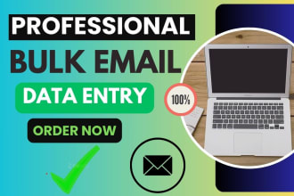 send a professional bulk email to the email collection job
