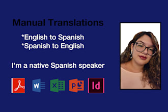 manually translate from english to spanish