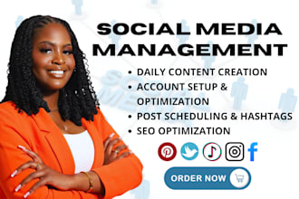 be your instagram facebook tiktok social media marketing manager