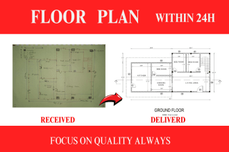 architecture 2d 3d building floor plan drawings in cad