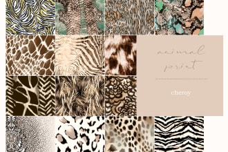 create your perfect animal prints