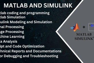 provide expert matlab solutions for your engineering and data analysis needs